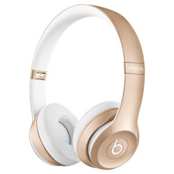 Beats by Dr. Dre Solo 2 Wireless On-Ear Headphones with Bluetooth, Icon Collection Gold